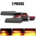 RP6640-2157 Universal E24 Motorcycle Dynamic LED Turn Signal Light Amber Indicator Lights 8mm Signals Lamp