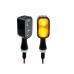 RP6640-2160 Universal E24 12V Motorcycle Mini LED Turn Signal Light Amber Indicator Lamp