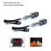 RP6640-2160 Universal E24 12V Motorcycle Mini LED Turn Signal Light Amber Indicator Lamp