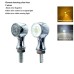 RP6640-2161 Universal E24 12V Motorcycle Mini LED Turn Signal Light Amber Indicator Lamp