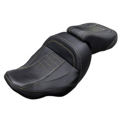RP7731-1012BY Driver & Passenger Two up Pillion Seat For Harley Touring CVO Street Glide FLHXSE 2023-Later Harley CVO Road Glide FLTRXSE 2023-Later Harley Touring Street Glide FLHX 2024-Later