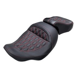 RP7731-1013BR Driver & Passenger Two up Pillion Seat For Harley Touring CVO Street Glide FLHXSE 2023-Later Harley CVO Road Glide FLTRXSE 2023-Later Harley Touring Street Glide FLHX 2024-Later