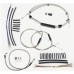 Motorcycle 12/14/16" Ape Handlebar Extended Cable Kit Line Extension For Harley Sportster 2004-2006 Without ABS