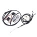 Motorcycle 12/14/16" Ape Handlebar Extended Cable Kit Line Extension For Harley Sportster 2007-2013 Without ABS