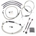 Motorcycle 12/14/16" Ape Handlebar Extended Cable Kit Line Extension For Harley Sportster 2014-2022 Without ABS