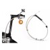 Motorcycle 12/14/16" Ape Handlebar Extended Cable Kit Line Extension For Harley Sportster 2014-2022 Without ABS