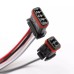 Motorcycle 12/14/16" Ape Handlebar Extended Cable Kit Line Extension For Harley Sportster 2014-2022 Without ABS