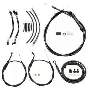 Motorcycle 12/14/16" Ape Handlebar Extended Cable Kit Line Extension For Harley Sportster 2014-2022 Without ABS