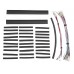 Motorcycle 12/14/16" Handlebar Brake Line Clutch Throttle Cables For Harley Touring Models With ABS 2008-2013