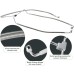Motorcycle 12/14/16" Handlebar Brake Line Clutch Throttle Cables For Harley Touring Road King Road Glide Street Glide Without ABS 2021-later