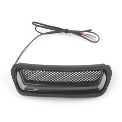 RP8870-1017B Motorcycle White Tracer Black Headlight Vent Accent LED For Harley Softail Low Rider ST FXLRST 2022-2024