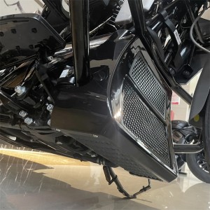 RP8880-1037B Motorcycle Spoilers Radiator Chin Cover For Harley CVO Road Glide FLTRXSE 2023-Later