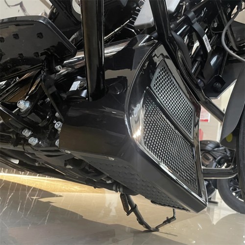 RP8880-1037B Motorcycle Spoilers Radiator Chin Cover For Harley CVO Road Glide FLTRXSE 2023-Later