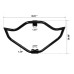 RP0890-1037 Motorcycle Engine Guard Crash Bar For Harley Sportster XL Models 2004-2022 Harley XR Models 2004-2013