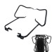 RP5536-1016 Motorcycle Saddlebag Bracket Guard Bars For Harley CVO Road King FLHRSE, Road King FLHRXS, Electra Glide FLHT