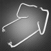 RP5536-1016 Motorcycle Saddlebag Bracket Guard Bars For Harley CVO Road King FLHRSE, Road King FLHRXS, Electra Glide FLHT