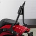 RP7771-2061 22" Tall Sharp Style Sissy Bar 1.3" Fat Passenger Backrest Bar Detachable Compatible For Harley Softail Fat Boy FLFB/S, Breakout FXBR/S Models 2018-Later
