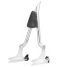 RP7771-2069 Tall Sharp Style Sissy Bar 1.3" Fat Passenger Backrest Bar Detachable Compatible For Harley Softail Slim FLS Fat Boy FLST FXST 2000-2005