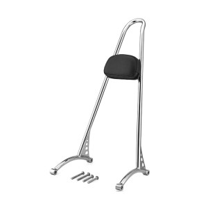 RP7771-2070 Long Chopper Sissy Bar Backrest with Pad For Harley Softail Slim FLS Fat Boy FLST FXST 2000-2005