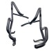 RP0890-2055B Upper-Lower Motorcycle Crash Bar Engine Protector For BMW F750GS F850GS 2018-2023 F800GS F900GS 2024-Later