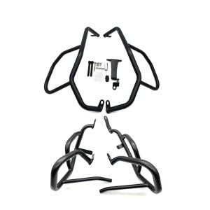 RP0890-2055B Upper-Lower Motorcycle Crash Bar Engine Protector For BMW F750GS F850GS 2018-2023 F800GS F900GS 2024-Later