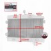 RP1060-1045B Motorcycle Aluminum Radiator Cooler for Honda Rebel CMX 250 300 2017-Later
Honda CL300 2023-Later