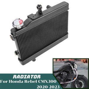 RP1060-1045B Motorcycle Aluminum Radiator Cooler for Honda Rebel CMX 250 300 2017-Later
Honda CL300 2023-Later