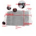 RP1060-1050B Motorcycle Aluminum Radiator Cooler for Yamaha YZF R1/R1M 2015-Later
