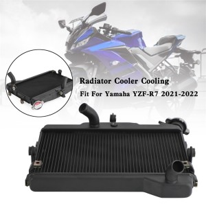 RP1060-1051B Motorcycle Aluminum Radiator Cooler for Yamaha YZF R7 2021-Later