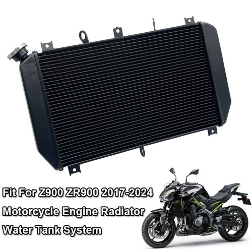 RP1060-1055B Motorcycle Aluminum Radiator Cooler for Kawasaki Z900 2017-Later
Kawasaki Z900RS 2018-Later