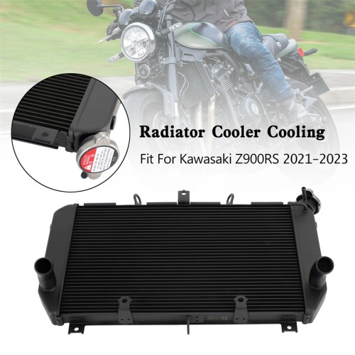 RP1060-1056B Motorcycle Aluminum Radiator Cooler for Kawasaki Z900RS 2018-Later