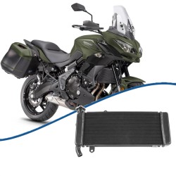 RP1060-1058B Motorcycle Aluminum Radiator Cooler for Kawasaki VERSYS 650 2015-Later