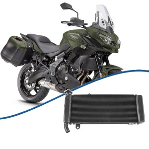 RP1060-1058B Motorcycle Aluminum Radiator Cooler for Kawasaki VERSYS 650 2015-Later