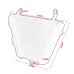 RP1060-1062B Motorcycle Aluminum Radiator Cooler for Suzuki GSXR1000 2009-2016