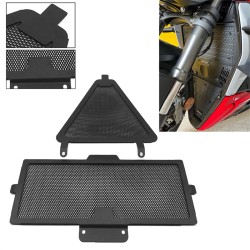 RP1060-2116B Motorcycle Radiator Grille Guard Protector Cover For Ducati Panigale 1299 1199 959 899 V2