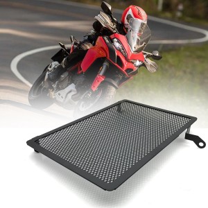 RP1060-2119B Motorcycle Radiator Grille Guard Protector Cover For Ducati Multistrada MTS 1200 2010-2012 Multistrada 1200/S/GT 2010-2014
