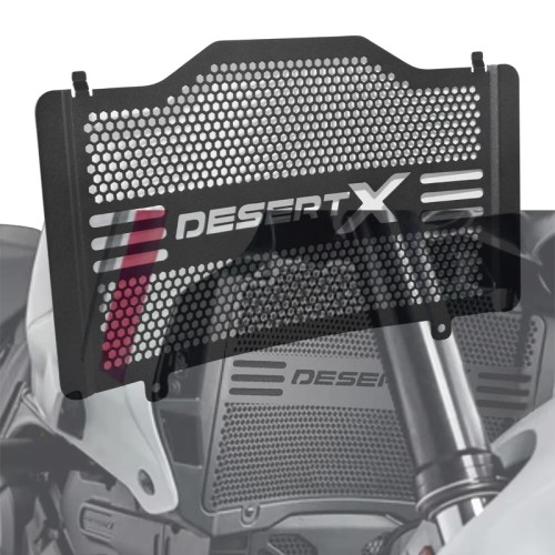 RP1060-2120B Motorcycle Radiator Grille Guard Protector Cover For Ducati Desert X 950/RALLY 2022-Later