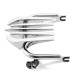 RP5520-3033 Motorcycle Luggage Rack For Harley Touring Road King Electra Street Glide  Road Glide 2009-Later