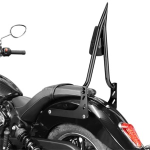 RP7771-2075B Motorcycle 1.3" Fat Bar Quick Detachable Passenger Backrest Sissy Bar For Indian Scout 2015-Later  Indian Scout Sixty 2016-Later Indian Scout ABS 2019-2020  Indian Scout Sixty ABS 2019-2020 Indian Scout 100th Anniversary 2020