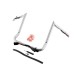 RP9910-2086 10" Pre-Wired Bagger Monkey Bar-Sharp Handlebar For Harley Street Glide/Electra Glide/Ultra Limited 2008-2013