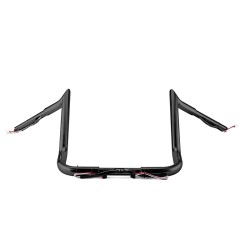 RP9910-2093 16" Pre-Wired Bagger Monkey Bar-Sharp Handlebar For Harley Electra Glide FLHT, Street Glide FLHX, Ultra Limited FLHTK 2014-2024