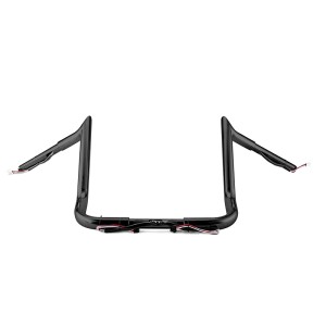 RP9910-2093 16" Pre-Wired Bagger Monkey Bar-Sharp Handlebar For Harley Electra Glide FLHT, Street Glide FLHX, Ultra Limited FLHTK 2014-2024