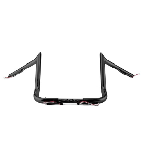 RP9910-2093 16" Pre-Wired Bagger Monkey Bar-Sharp Handlebar For Harley Electra Glide FLHT, Street Glide FLHX, Ultra Limited FLHTK 2014-2024