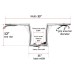RP9910-2094 10" PRE-WIRED APE Handlebar For Harley Road Glide 2008-2013