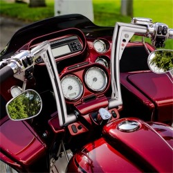 RP9910-2095 12" PRE-WIRED APE Handlebar For Harley Road Glide 2008-2013