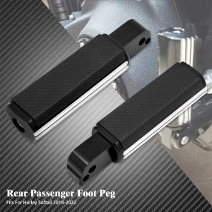 RP0440-2029 Motorcycle Passenger Rear Footrests For Harley Softail Models 2018-Later