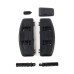 RP0450-1026 Motorcycle Floorboard Front Driver Foot Pegs Footrest For Harley FLD 2012-2016