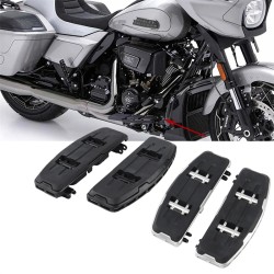 RP0450-1026 Motorcycle Floorboard Front Driver Foot Pegs Footrest For Harley FLD 2012-2016