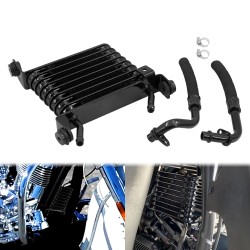 RP0660-1001 Motorcycle Oil Cooler Cover Radiator Water Cooling Replacement For Indian Roadmaster with PowerBand Audio Package 2025-Later