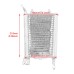 RP0660-1004BMotorcycle Oil Cooler Cover Radiator Water Cooling Replacement For Harley Softail Slim Fat Bob FXFB 114 Breakout Low Rider 2018-Later